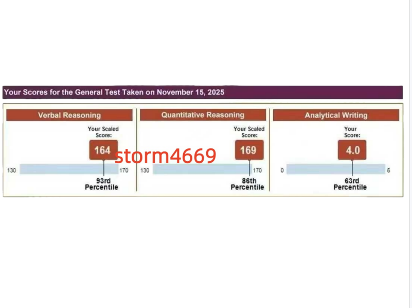南京某同学GRE氪金出333分